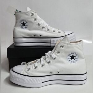 Converse Chuck Taylor All Star Lift Hi Canvas Shoes - 560846C Size 10.5 NEW!!